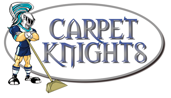 Carpet Knights, carpet, rug and upholstery cleaners logo